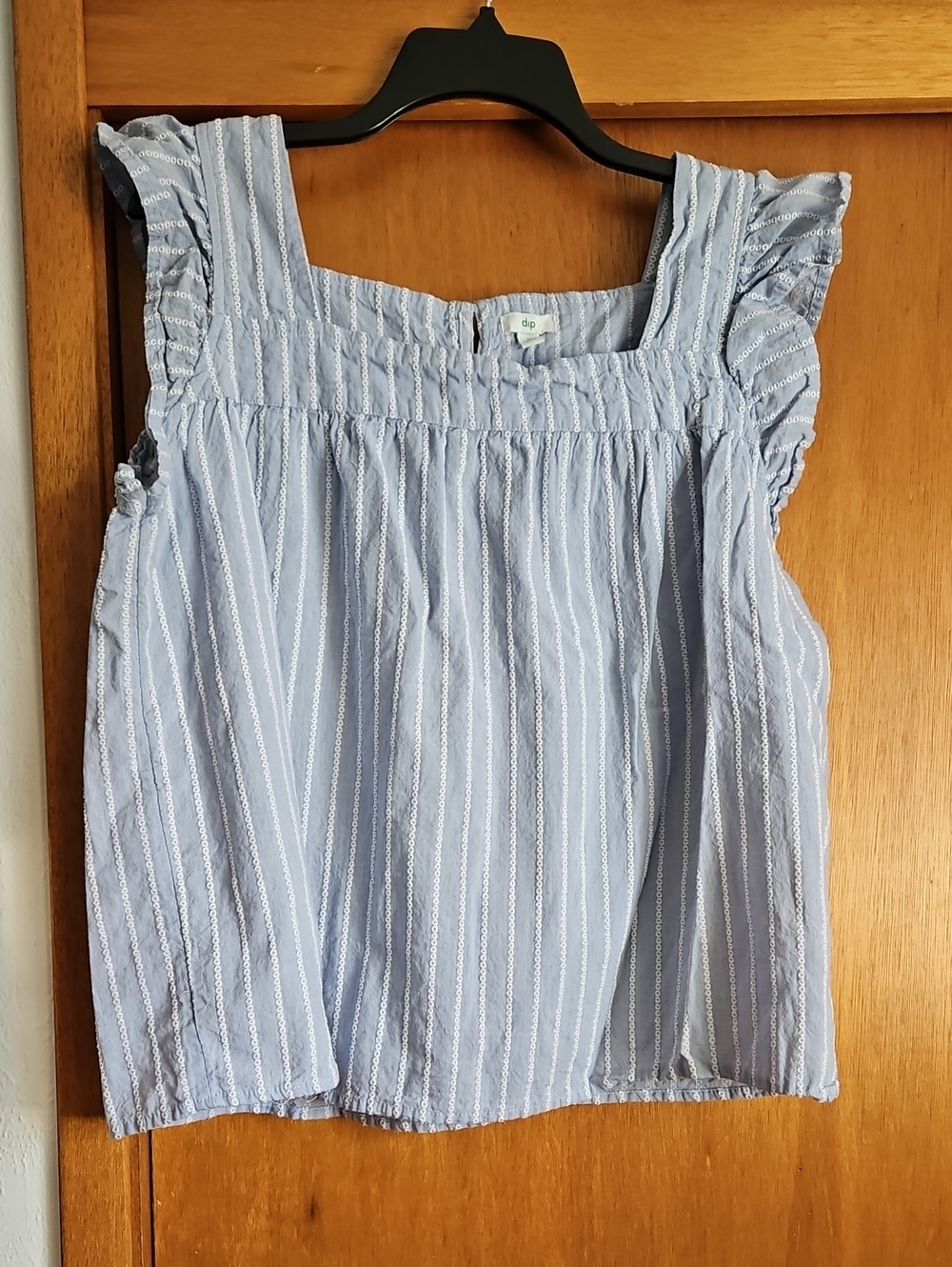 Flutter Sleeve Top Sz XL